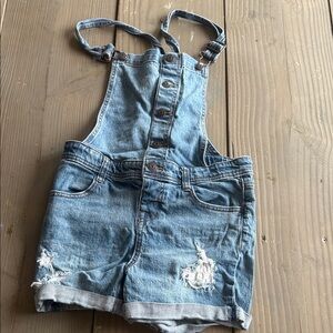 Cat & Jack Blue Denim Overalls